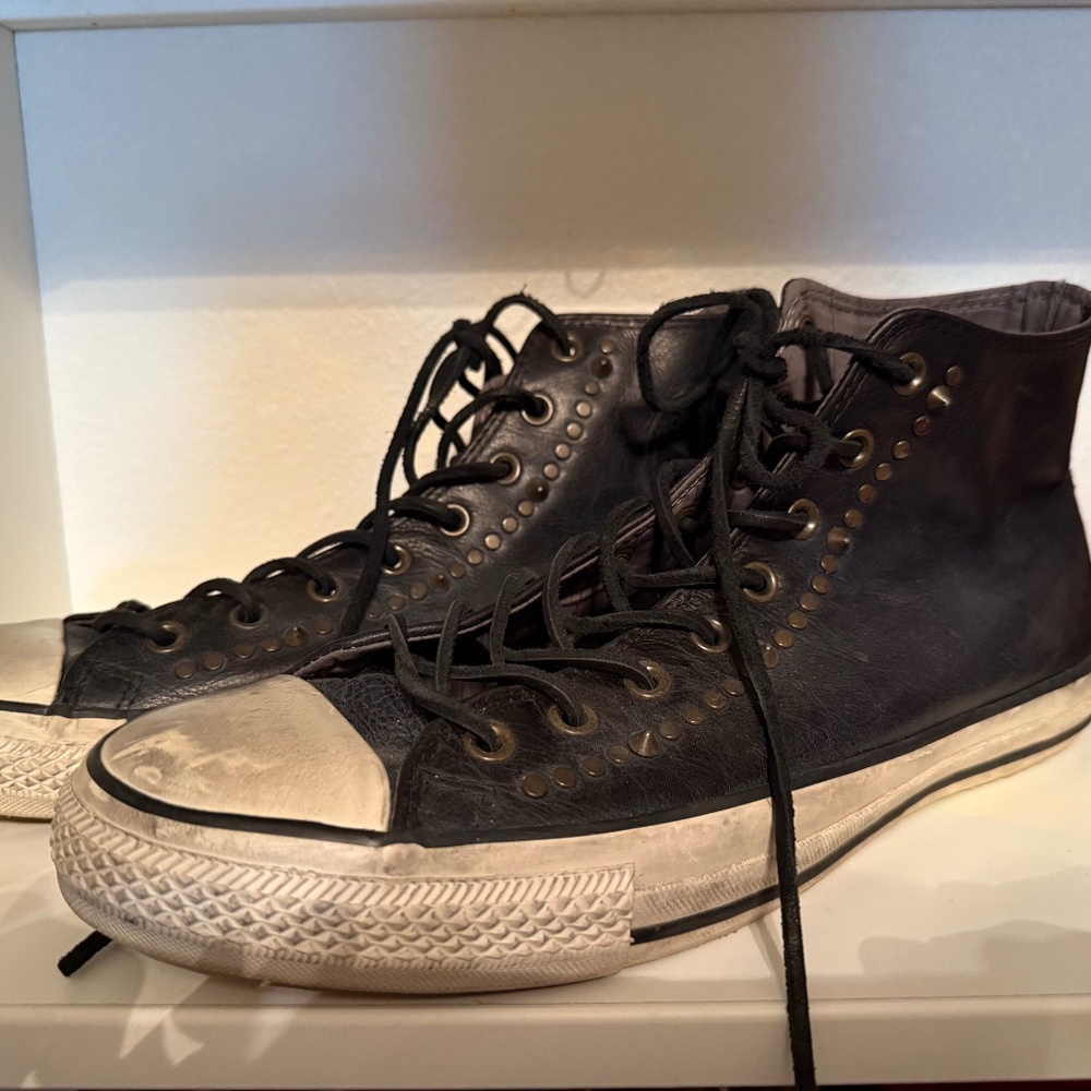 Men's Converse All Star John Varvatos Leather Sneakers size 13